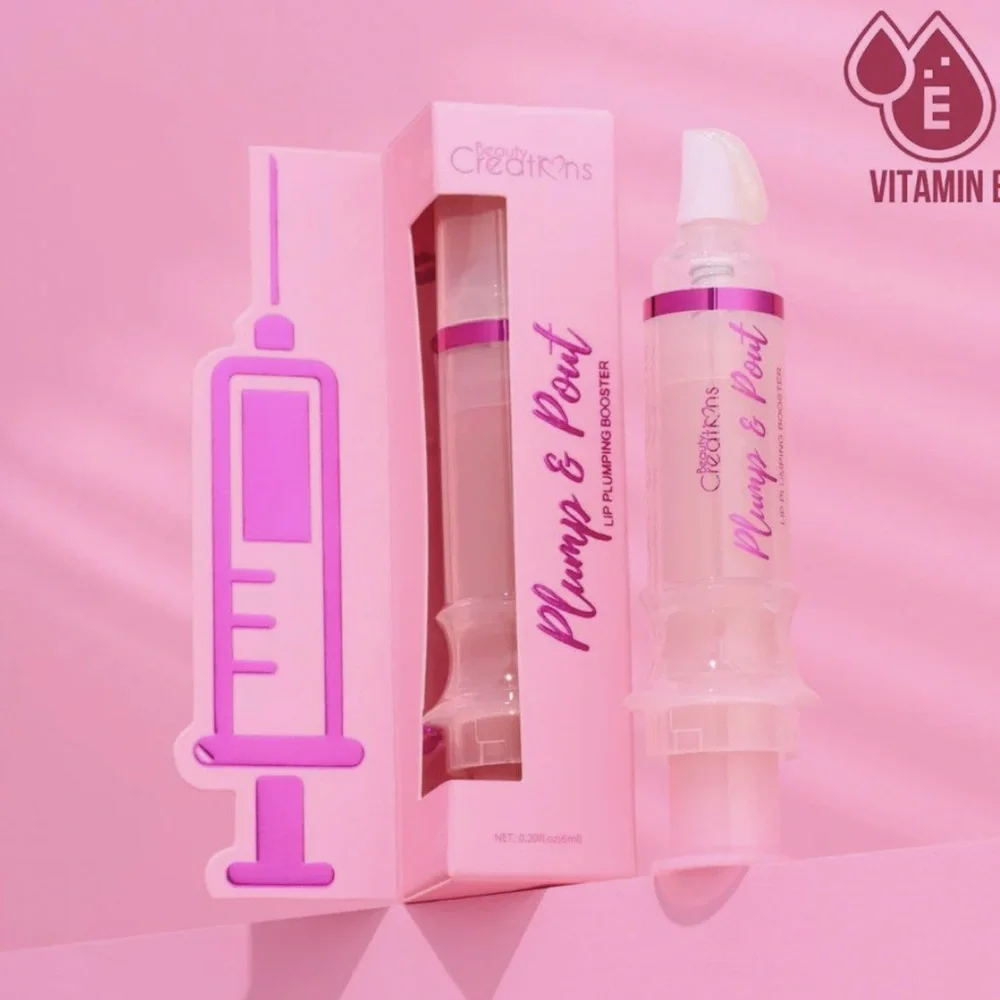 Beauty Creations Plump & Pout Lip Plumping Booster Gloss ‘Pink Lemonade’
